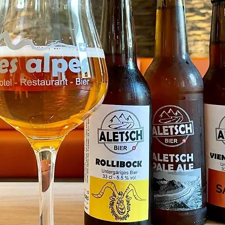 Bier & Erlebnis Hotel Des Alpes Fiesch