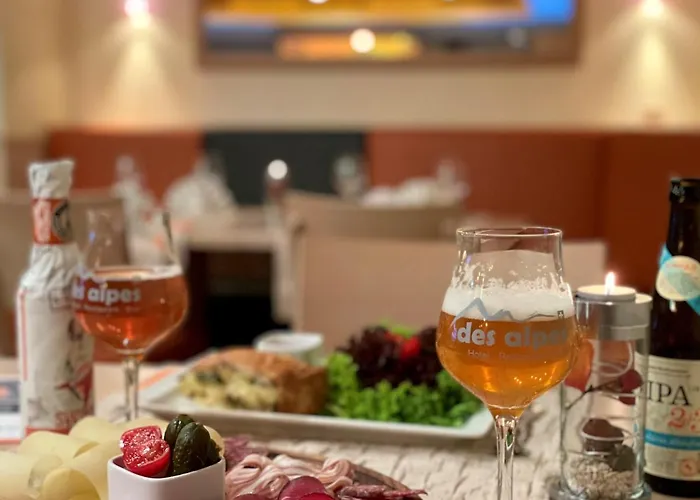 Bier & Erlebnis Hotel Des Alpes Hotell Fiesch